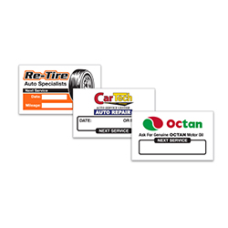 Static Cling Reminders - Custom BOX - Qty. 1 Each