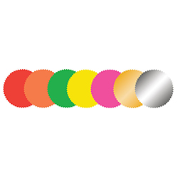 2" Starburst Labels