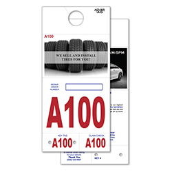 Custom Standard AdVer-Tag/Post Card Reply Number 5.5x12 -  Qty. 1 Each