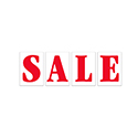 Underhood Sign - SALE - White w/Red Letters - Qty 1