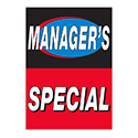 Underhood Sign - MANAGER'S SPECIAL - Qty. 1
