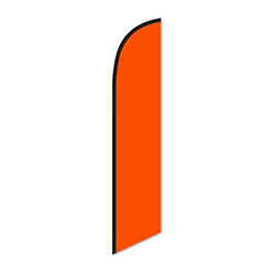 Swooper Banner - SOLID ORANGE - Qty. 1