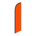 Swooper Banner - SOLID ORANGE - Qty. 1