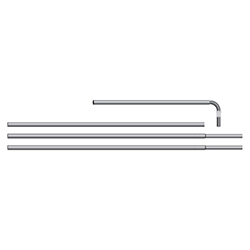 4 pc. Pole Set for Flat Top Swooper Banner - Qty. 1