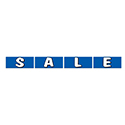 Windshield Banner - S A L E Kit (4-pcs) - Blue -  Qty. 1