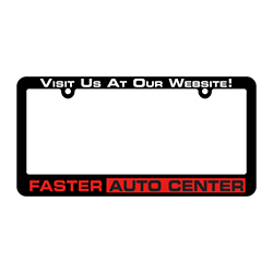 License Plate Frames - Screen Printed - Qty. 1