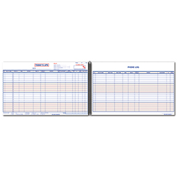 Ups Log Book - 50 Sheets - 11" x 17" -  Qty. 1