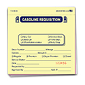 Fuel Requisition Book- 3 part, 25 per Book - Qty. 1