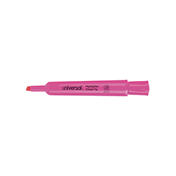 Highighter - Chisel Tip - Pink - Qty. 12 Per Box