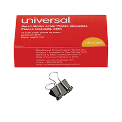 Binder Clips - Small - Qty. 144 Per Bag