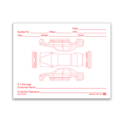 Red Alert Form - 5 1/2" x 4 1/4" - Qty. 500