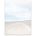 Laser Cut Sheet - Thank You Screen - 8.5 x 11-  20# - Qty. 250