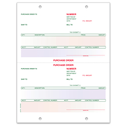 Laser Purchase Order, Pre Printed - LZR-PO - Qty. 250