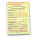 Vehicle Deal Labels - AA-168 - 3 Part - IMPRINTED - Qty. 1 each