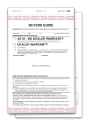 Interior Buyers Guide - BG-2017-2PT - As Is - BG3 - NL - Imprint Qty. 1
