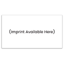 Temporary Tag - Custom - Heavy Duty Standard Paper - Qty 1 each