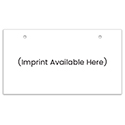 Temporary Tag - Custom - Heavy Duty Coated Paper - Qty. 1 each