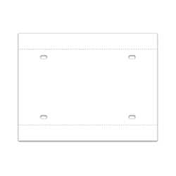 Temporary Tag - Synthetic Paper - 5 mil - Middle - Qty 100