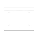 Temporary Tag - Synthetic Paper - 8 mil - Middle - Qty 100