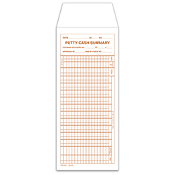 Petty Cash Envelopes - DSA-230 - Qty. 50