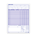Body Shop Repair Estimate, Form 45 - Qty 100