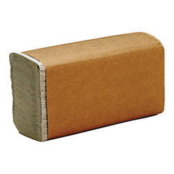 Multi-Fold Brown Towel - 250/Pack - 16 Packs/Case - Qty. 1 Case