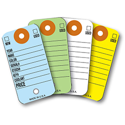 Colored Key Tags