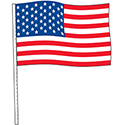 Patriotic Antenna Flags