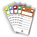 Versa Tag Key Tags - Color  Top